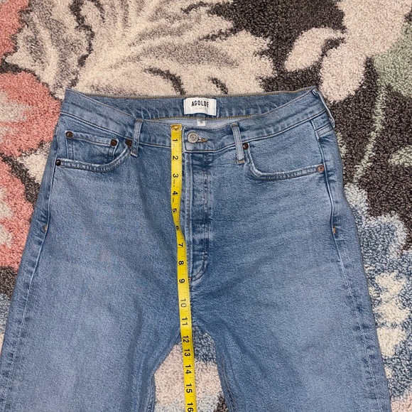 AGOLDE Nico slim fit high rise jeans size 30 - Picture 6 of 10